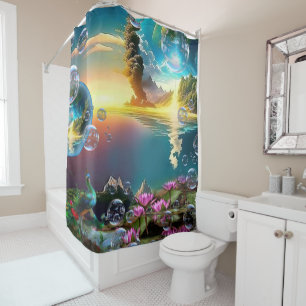 Our Sun is a Star and a Giver of Life Shower Curtain