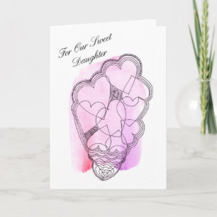 Our Sweet Daughter, A Valentine Card