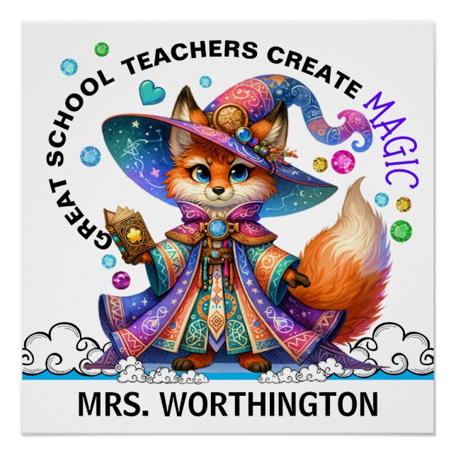 Our Teachers Create MAGIC 1 Poster (Front)