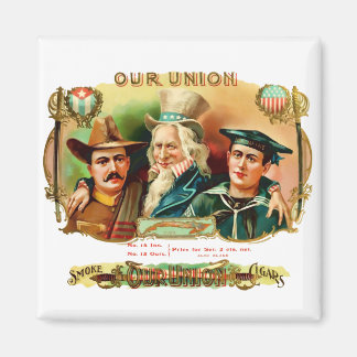 Our Union Vintage Cigar Box Label Magnet