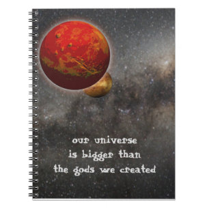 our universe... spiral notebook