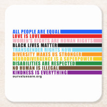 Our Values Are Coaster