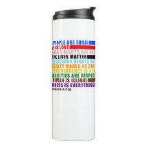 Our Values Are Thermal Tumbler