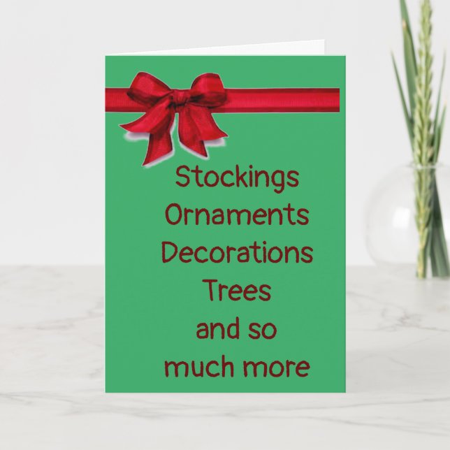 **OUR VERY FIRST CHRISTMAS** LET'S SHOW THEM <3 HOLIDAY CARD (Front)