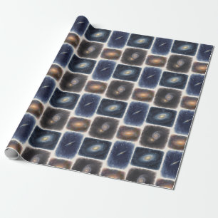 Our Watercolor Universe Wrapping Paper