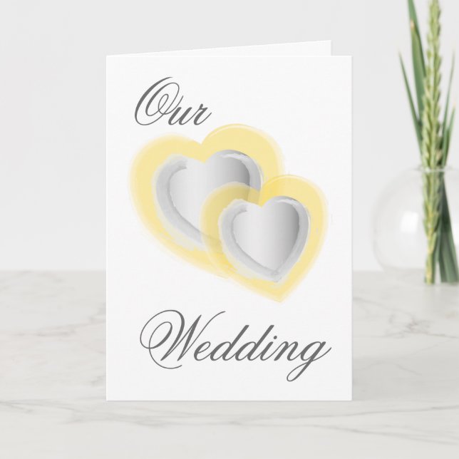 Our Wedding - Customised - Customised Invitation (Front)