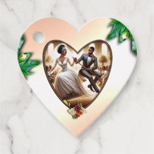 Our Wedding Day Bliss Favour Tags