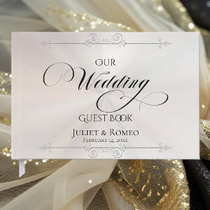 Our Wedding Guest Book - White Pearl