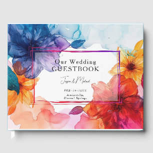 Our Wedding Guestbook Anemone Dreamscape Wedding