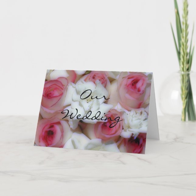 Our Wedding Note Cards (Front)