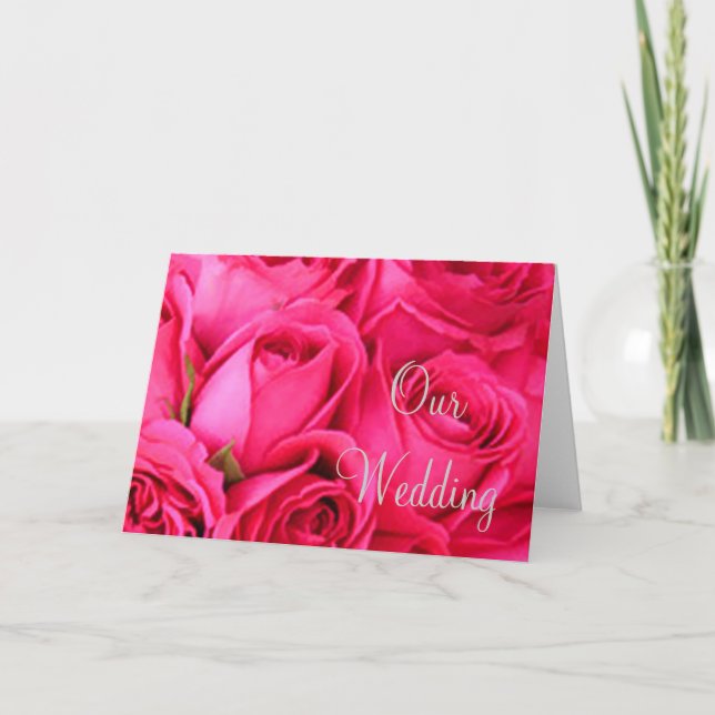 Our Wedding Note Cards (Front)