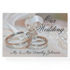 Our Wedding Ring Pillow