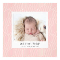 Our whole world instant photo geometric
