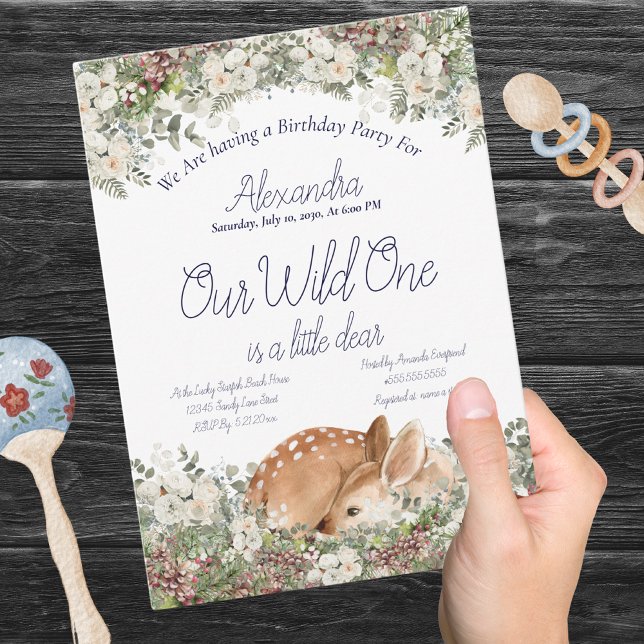 Our Wild One is a little dear (Creator Uploaded)