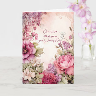 Our wish for both of you on your Wedding Day Card
