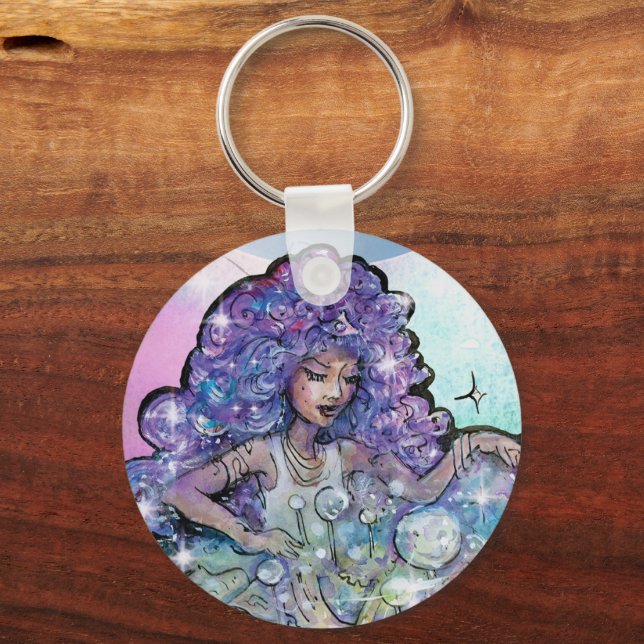 Ourania’s Orrery of Imagination Key Ring (Front)