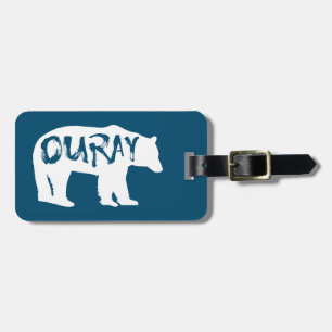 Ouray Bear Luggage Tag