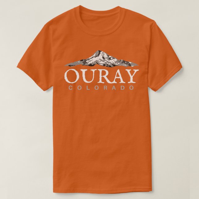 Ouray Colorado  Colorado Mountain  T-Shirt (Design Front)