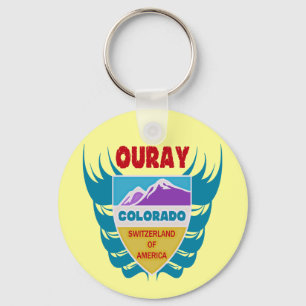 Ouray, Colorado Key Ring