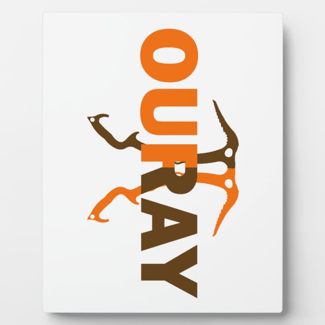 Ouray Colorado Plaque (Front)