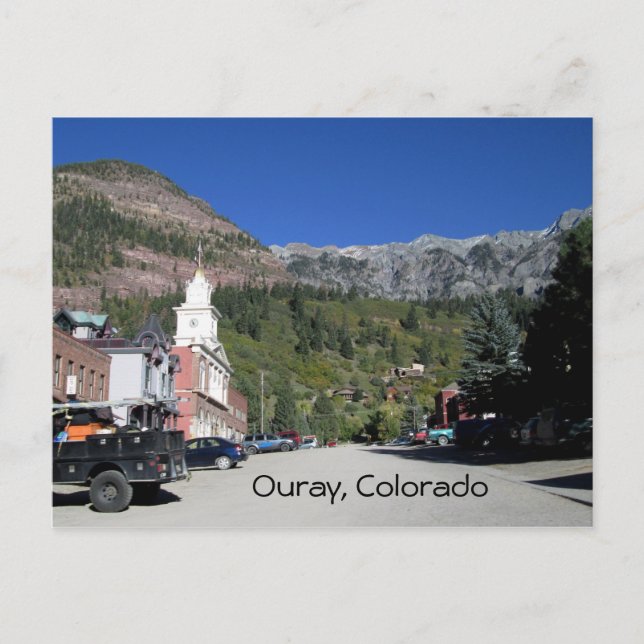 Ouray, Colorado Postcard (Front)
