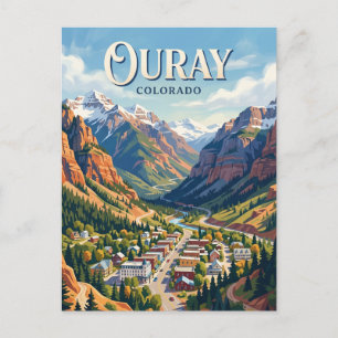 Ouray Colorado Postcard