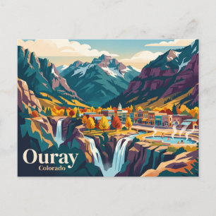 Ouray Colorado Postcard