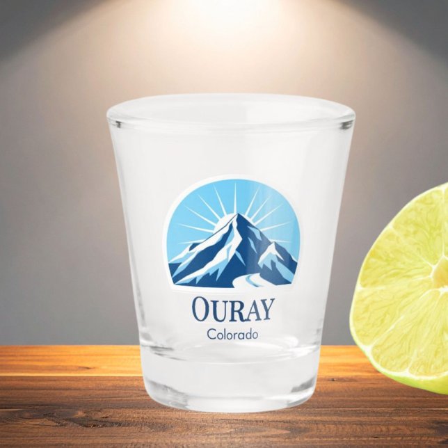  Ouray Colorado ski Shot glass (Creator Uploaded)