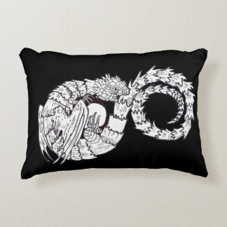 Ourboros Eternity Dragon Decorative Cushion