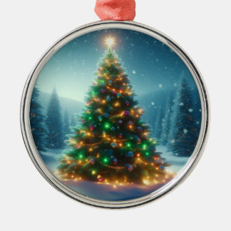 Ournament Metal Tree Decoration
