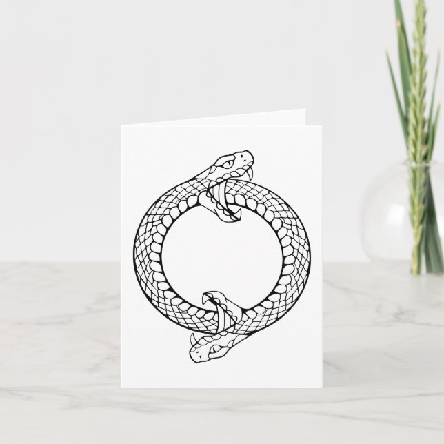 Ouroboros  card (Front)