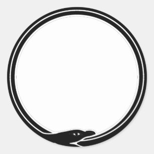 Ouroboros Classic Round Sticker
