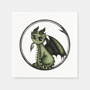 Ouroboros Dragon Napkin