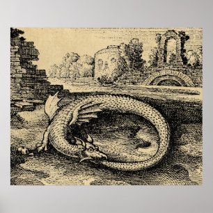 Ouroboros Dragon Poster
