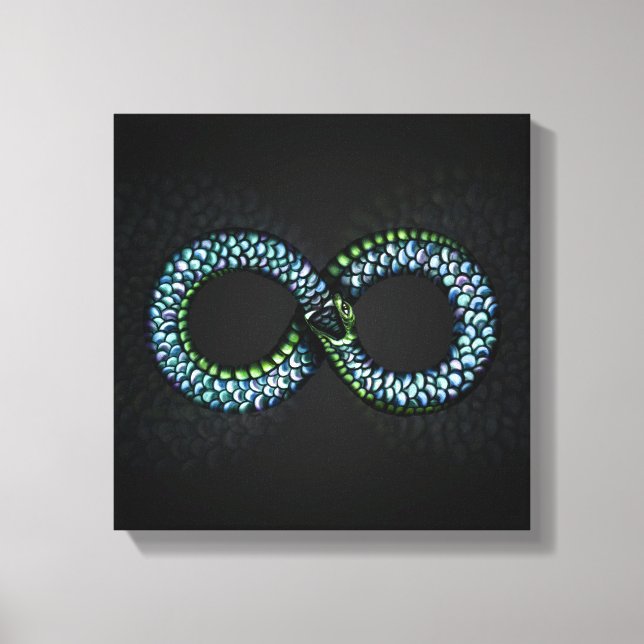 Ouroboros  -Infinity Canvas Print (Front)