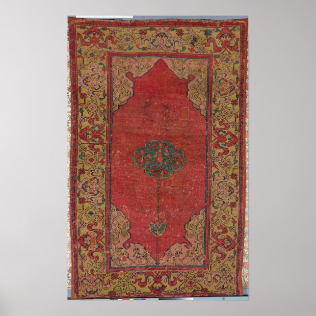Oushak Rug Poster (Front)