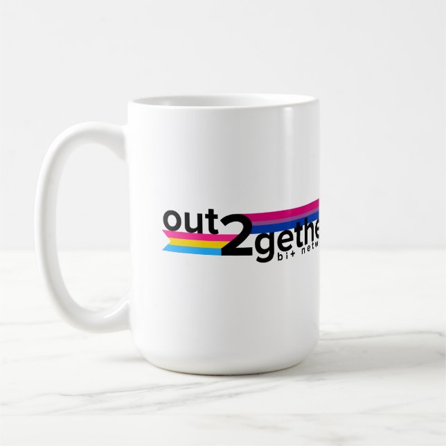 Out2gether Bi+ Network mug (Left)
