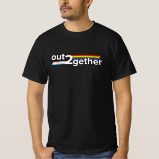 Out2gether T-shirt dark colors