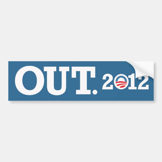 OUT. 2012 Bumper Sticker (Front)