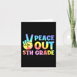Out 5th Grade 2024 Graduate Happy Last Day Of Scho Card