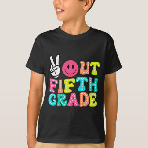 Out 5th Grade Graduation Cl 2024 Last Day Of Schoo T-Shirt