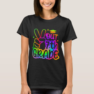 Out 7th Grade 2024 Graduate Happy Last Day Of Scho T-Shirt