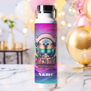 Out and Proud Gay Pride Party Water Bottle
