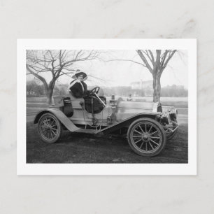 Out for a Ride, early 1900s Postcard