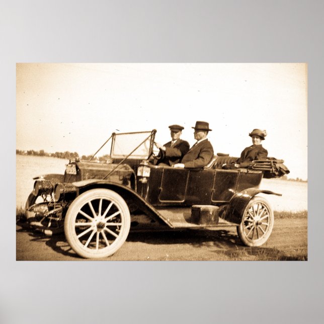 Out for a Spin Poster (Front)