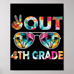 Out Fourth 4th Grade Cl Of 2023 Good Poster