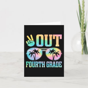 Out Fourth Grade Last Day Of School Graduation Gif Card