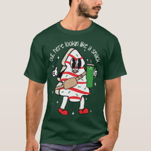 out here Lookin Like a Snack Boojee Christmas holi T-Shirt