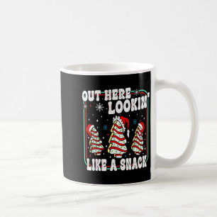 Out Here Lookin' Like A Snack Christmas Cakes Debb Coffee Mug