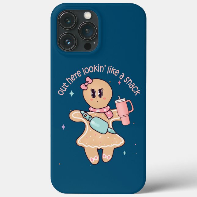 Out Here Lookin Like A Snack - Christmas Tree Cake Case-Mate iPhone Case (Back)